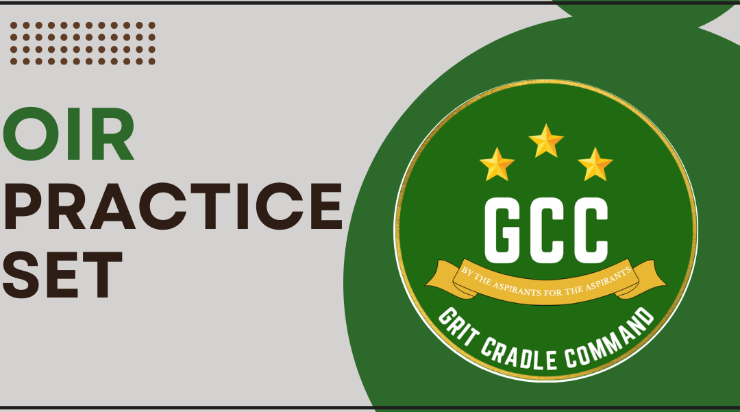 OIR Practice Bank Grit Cradle Command